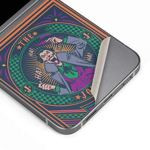 DC Comics The Joker Casino Chip Galaxy Z Flip6 Skin